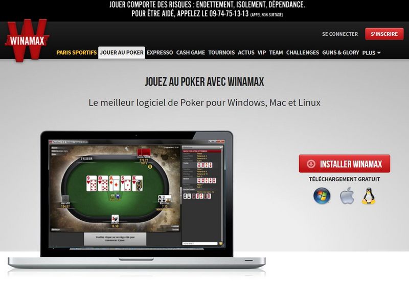 Análisis de Winamax Casino Poker